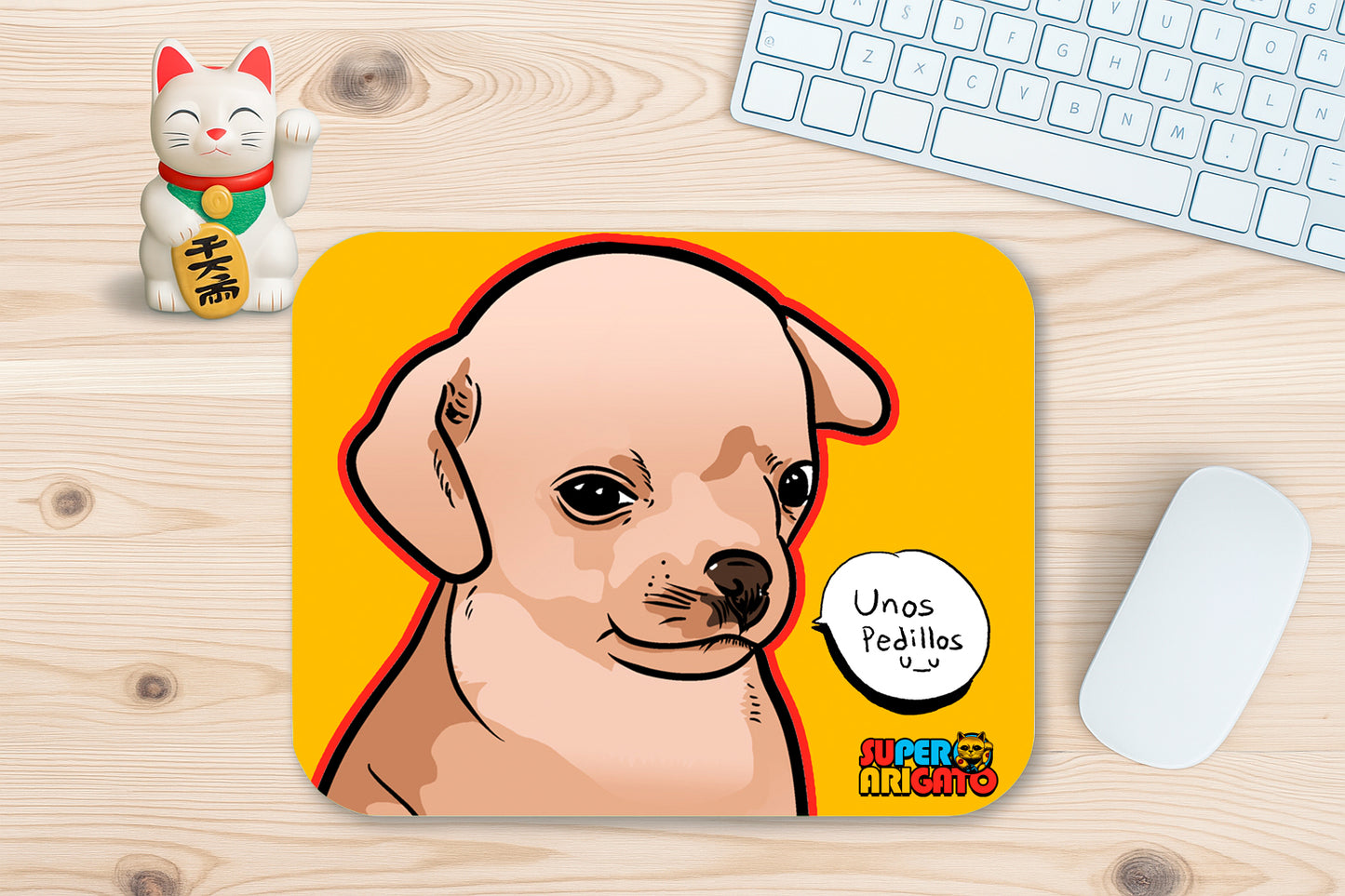 Mousepad  Perrito Pedillos